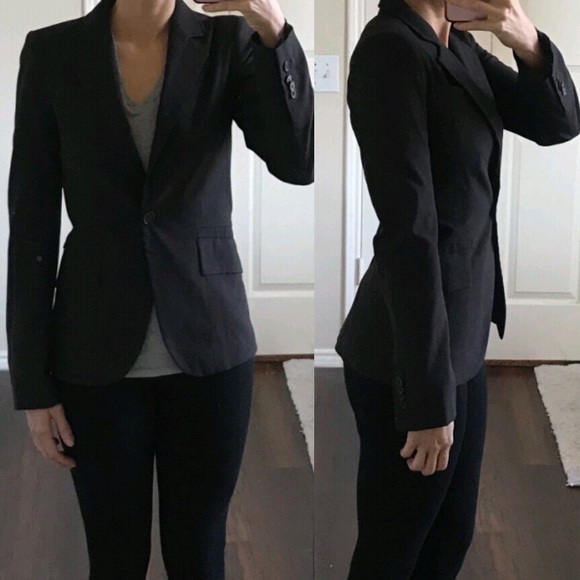 Zara Jackets & Blazers - Zara Basic black single button blazer